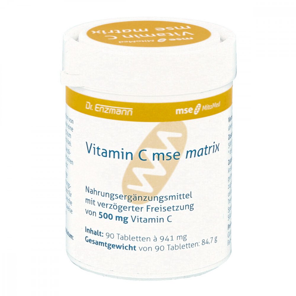 MSE Pharmazeutika GmbH Vitamin C Mse Matrix Tabletten 01046607
