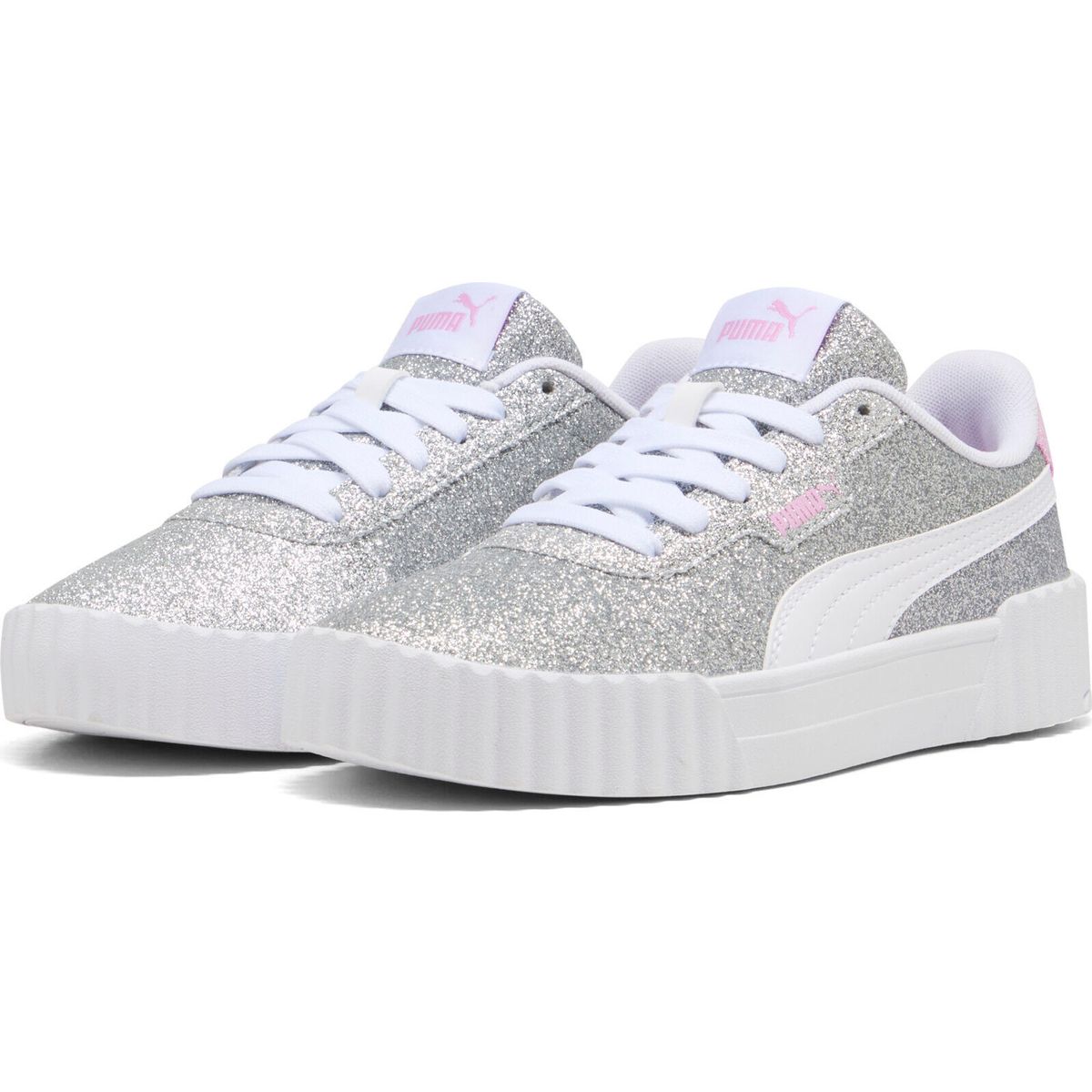 Puma Carina 30 Glitz Jr puma silver-puma white (01) 3 408375-01-3