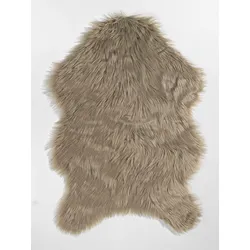 Kunstfell FUR taupe (BL 60x90 cm) - BL 60x90 cm