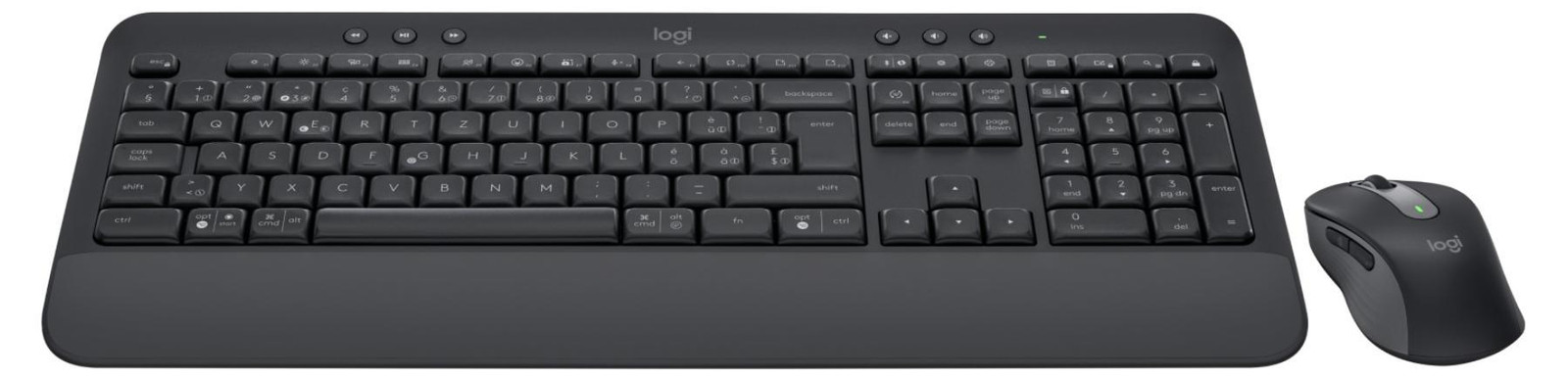 Logitech Signature MK650 Draadloos Combinatie Set met Muis in Graphite