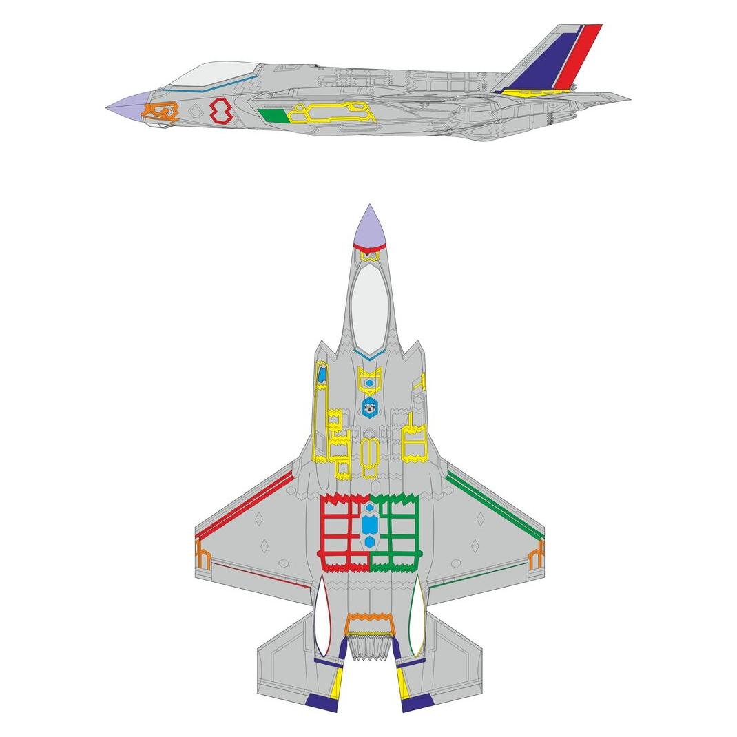 Eduard F-35A RAM coating early for Italeri (EX1156)