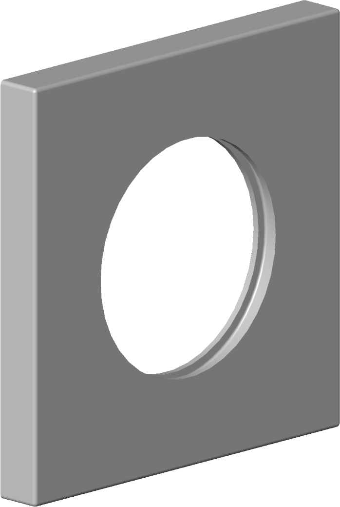 Dornbracht rosace 092778039-06 platine mat