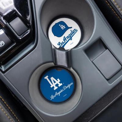 Evergreen Los Angeles Dodgers 4-Piece Ceramic Car Coaster Set