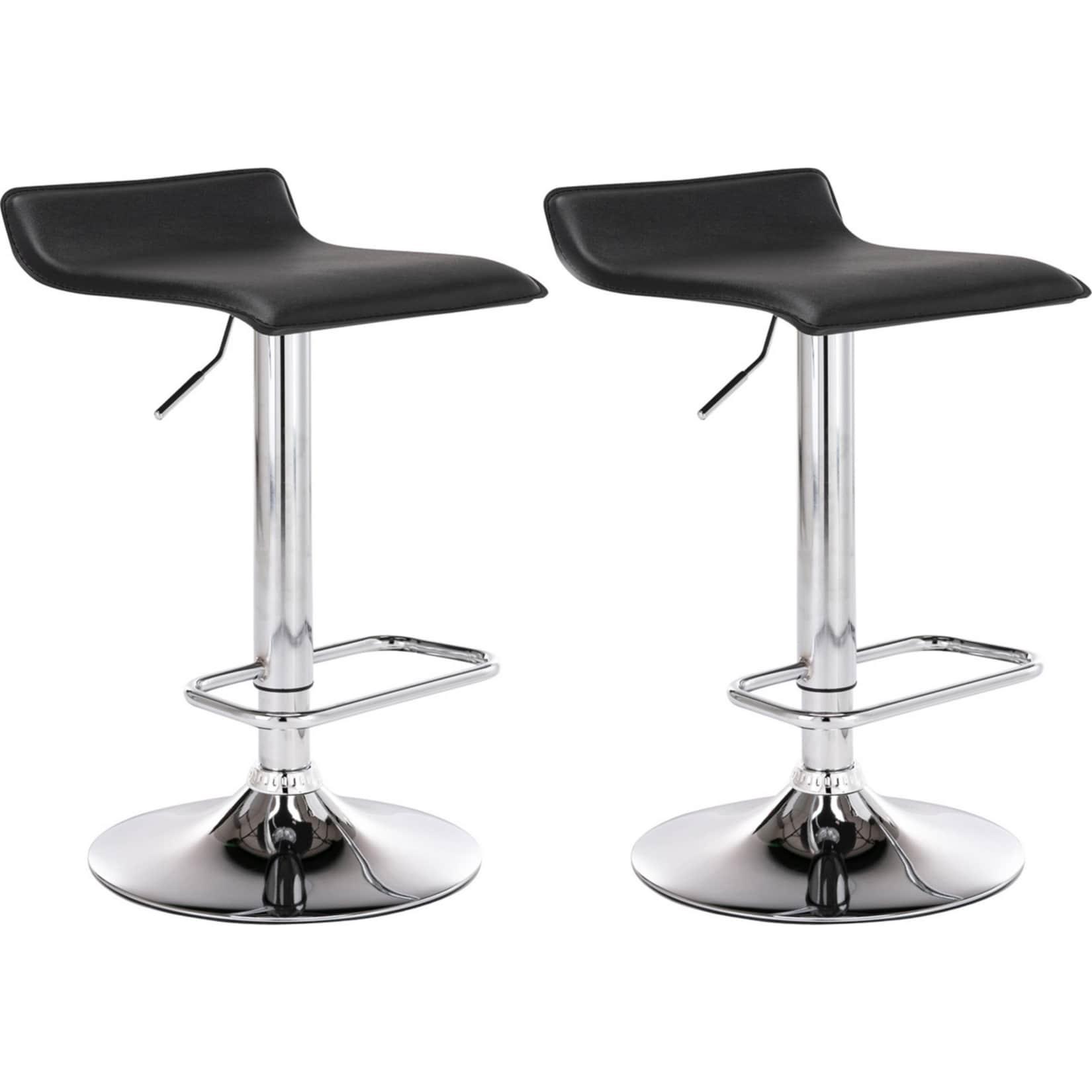 CLP 2er Set Barhocker Dyn Farbe: schwarz