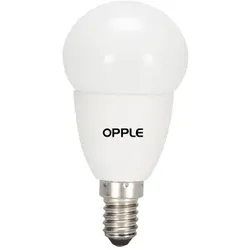 Opple LED Tropfenlampe G50 6W (50W) E14 827 200° DIM Frosted