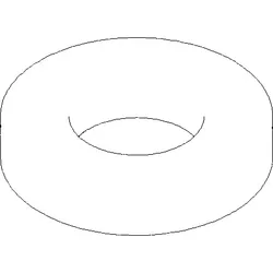 Dornbracht Ring 55x10 platin matt 092810064-06 D 55 x D 27,3 x 10 mm Platin gebürstet