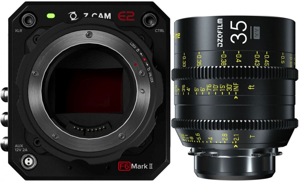 Z-CAM Z CAM E2-F6 Mark II + DZOFILM Vespid Prime 35mm T2.1