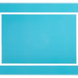 Exacompta 60162D 8x Schreibunterlage aus Karton, Serie Aquarel - Pastellblau