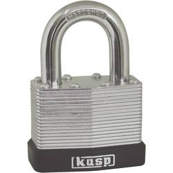 Kasp K13030D Vorhängeschloss 30 mm verschieden schließend Silber Schlüsselschloss