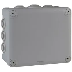 Schneider Electric ENN05010 Mureva BOX, Abzweigdose, 10 Tüllen Ø25+2xØ32, 175x150x80mm
