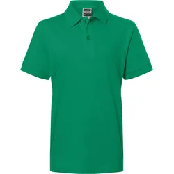 James & Nicholson Kinder Piqué Polo JN070K irish green M (122/128)