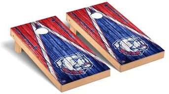 Skip's Garage Louisiana Tech Bulldogs Triangle Cornhole Board Set