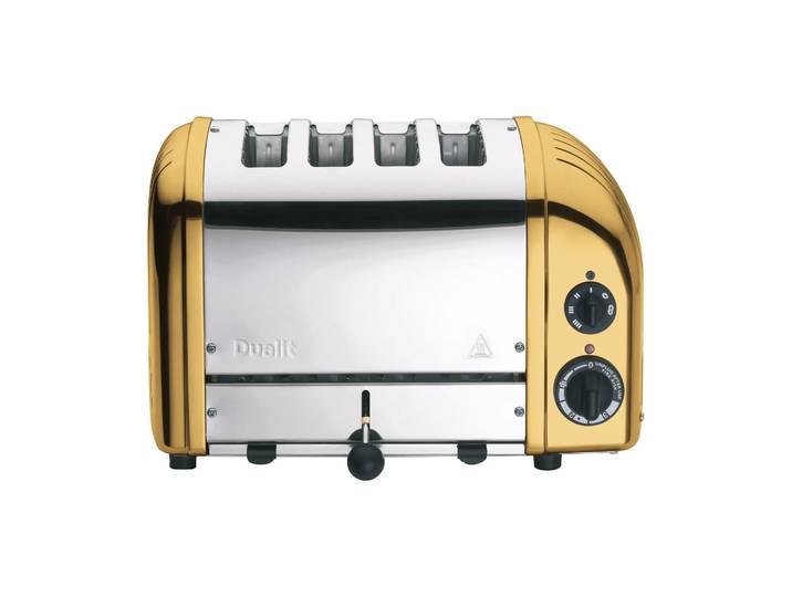 Dualit Toaster Classic 4 Scheiben Messing
