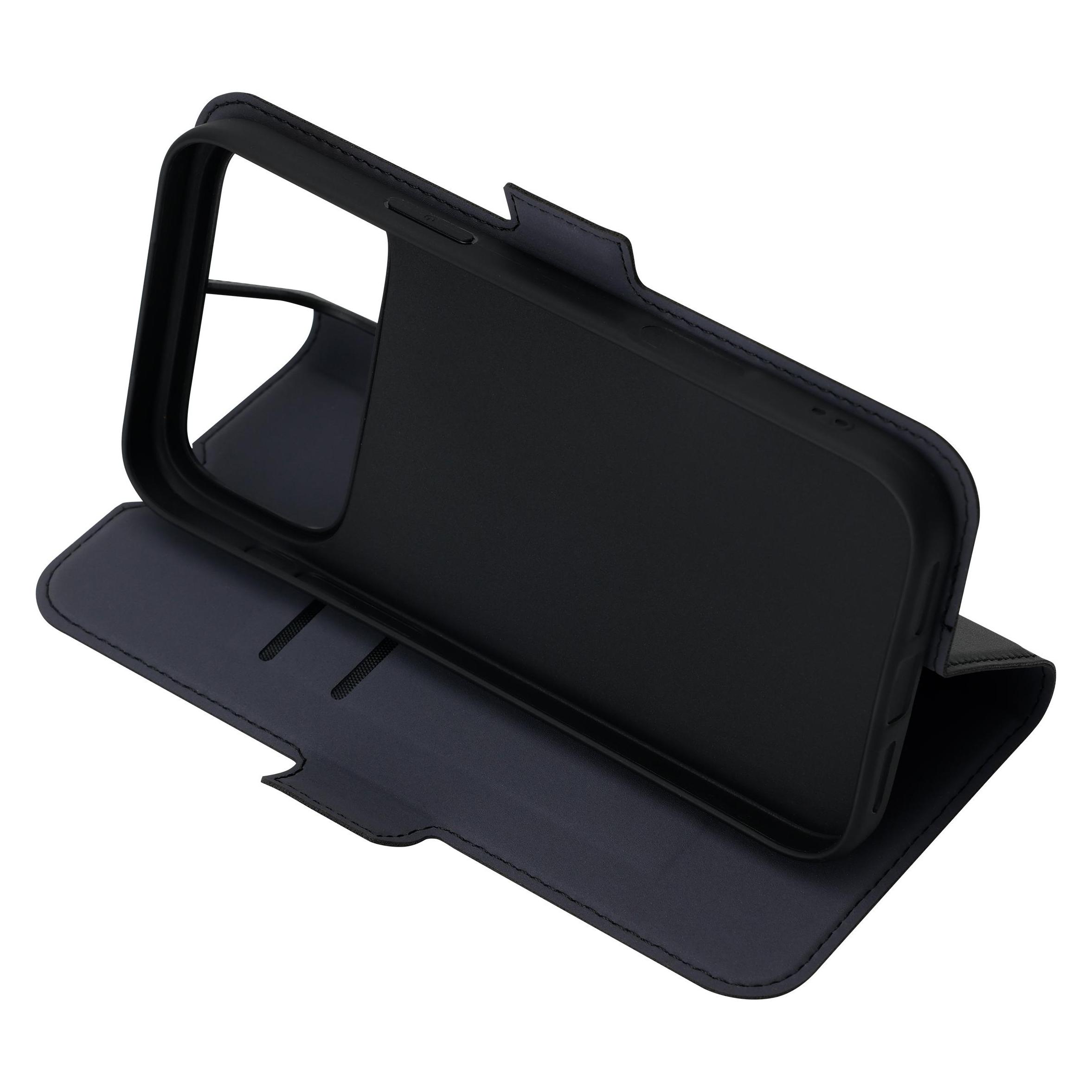 FoneKit MagSafe Compatible BookCase Case, iPhone 17 Pro Max, black (Apple iPhone 17 Pro Max) (6438148063597)