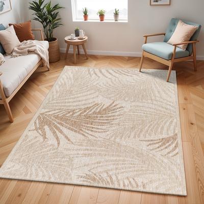 Teppich LIVABLISS "LINZ", braun, B:160cm H:4,1mm L:213cm, Polypropylen (PP), Teppiche, Teppich