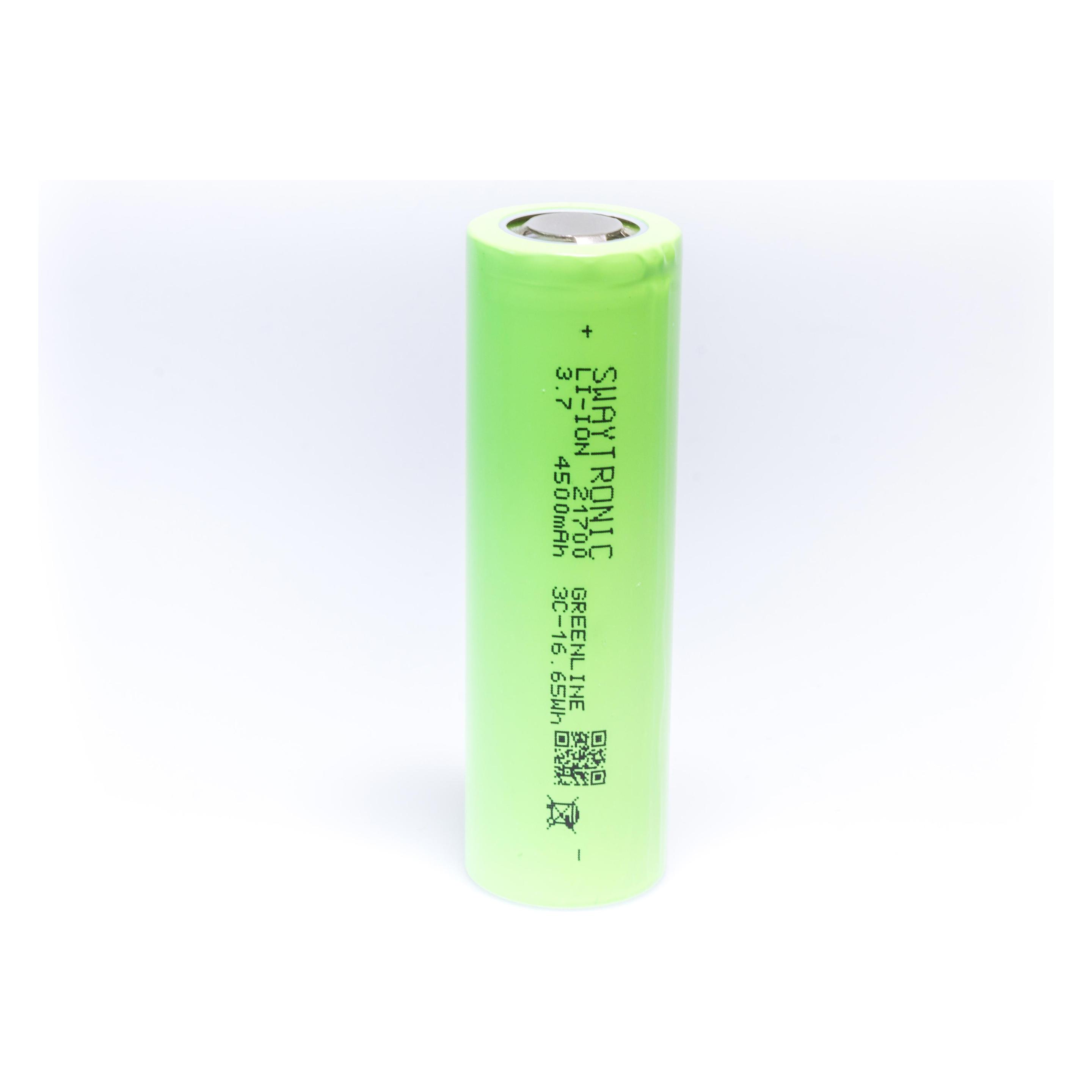 Swaytronic Li-Ion 21700 1S 3.7V 4500mAh 3C (1 Stk., Ladegerät ohne Akku) (17830010)