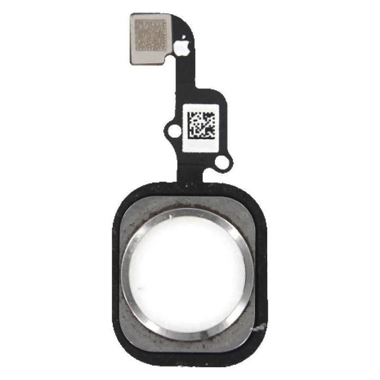 OEM Home Button + Flexkabel für iPhone 6s - silber (Apple iPhone 6s) (25440819)