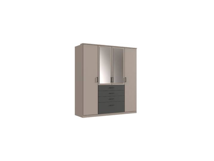Kleiderschrank Coty graphit Holzwerkstoff B 180 cm