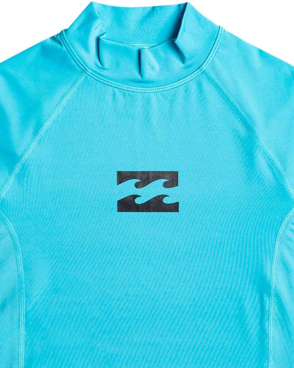 Rash Guard BILLABONG "Waves All Day", Jungen, Gr. XL, blau (bright blau), Obermaterial:85% Polyester, 15% Elasthan., Shirts Rash Guard bright blau XL
