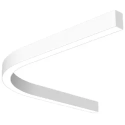 LTS Licht&amp;Leuchten Curved Pendelprofil LKDIP060R05.090OAGws