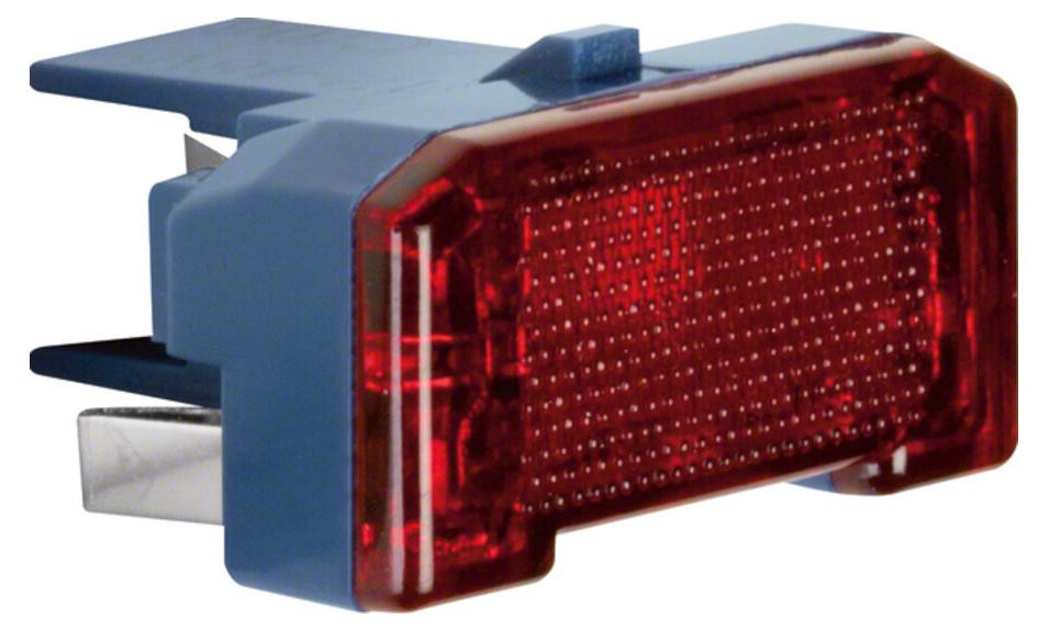 Berker 1687 Blauw Rood 10 stuks