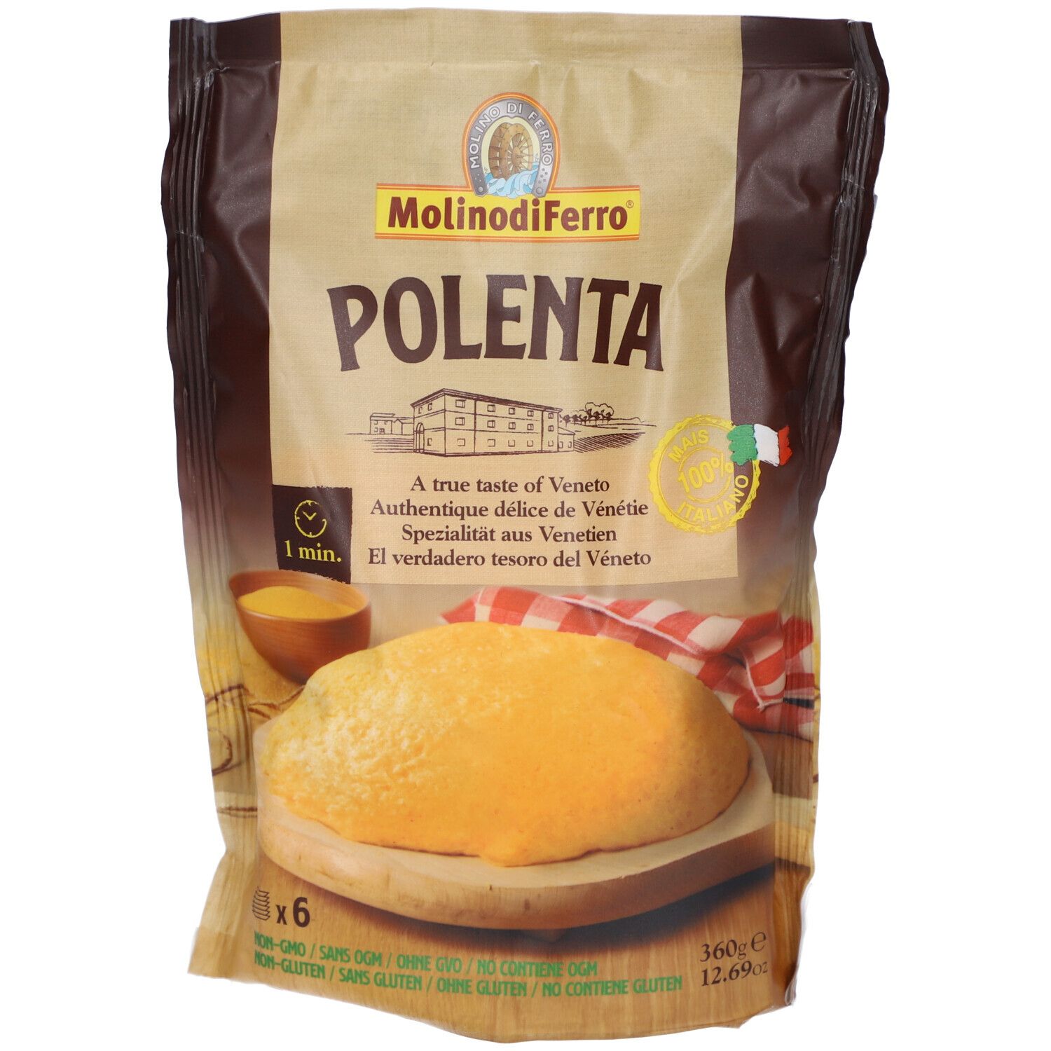 LE Veneziane Gelbe Polenta glutenfrei Btl 360 g