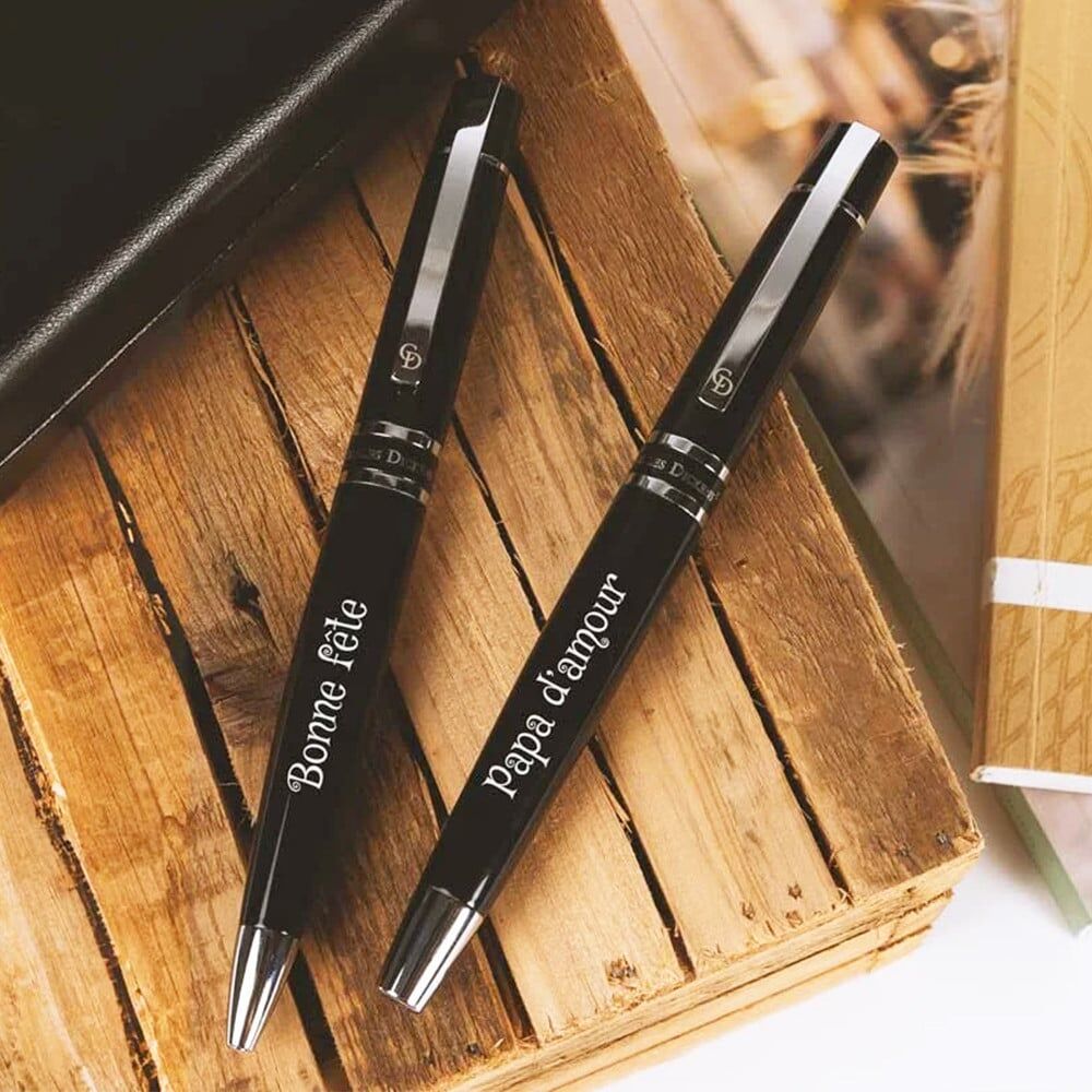 Ocadeau Parure stylos Charles Dickens