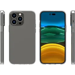 eSTUFF Soft Case (Apple iPhone 14 Pro Max), Smartphone Hülle, Transparent