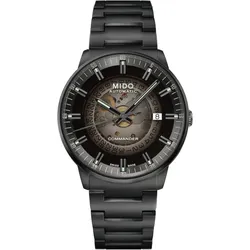 Mido Commander II Automatic 40mm skelletiert M021.407.33.411.00 - anthrazit,skelettiert,schwarz - 40mm