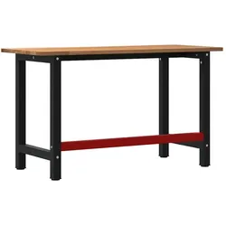 vidaXL, Werkbank + Arbeitsbock, Ludger (60 cm, 140 cm)