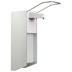 Nitras, Desinfektionsmittelspender, Desinfektionsspender 56001 weiss Aluminium, Kunststoff 1,0 l