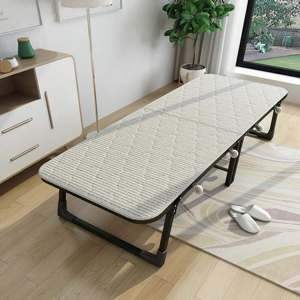 White Noise Ottoman Storage Bed White 36cm H X 90cm W X 183cm L