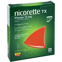 Nicorette TX Pflaster 15 mg - Reimport 14 St