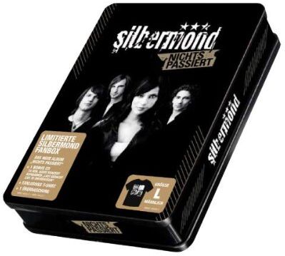 Silbermond - Nichts Passiert - Limitierte Fan Box Inkl. Premium Edition, Bonus Track + Men T-Shirt In Grösse L - Preis vom 30.09.2026 22:30:23 h