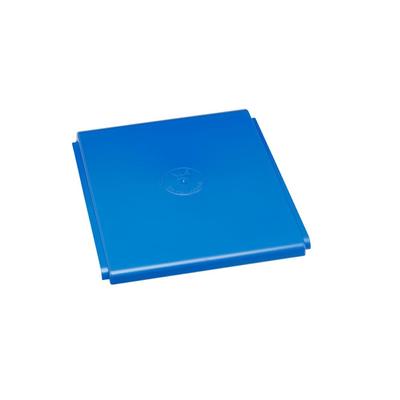 PROREGAL Deckel für Abfall- und Wertstoffsammelsystem 60 Liter | Kunststoff | Blau
