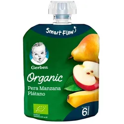 Gerber Organic Birne Apfel und Banane 90g