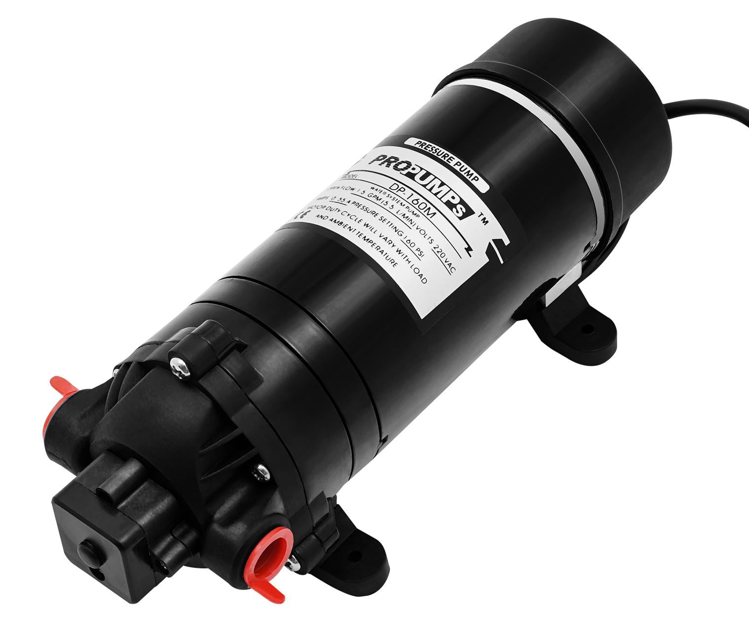 Selius Zelfaanzuigende Waterpomp en Boosterpomp 120W voor Tuin en Voertuigen