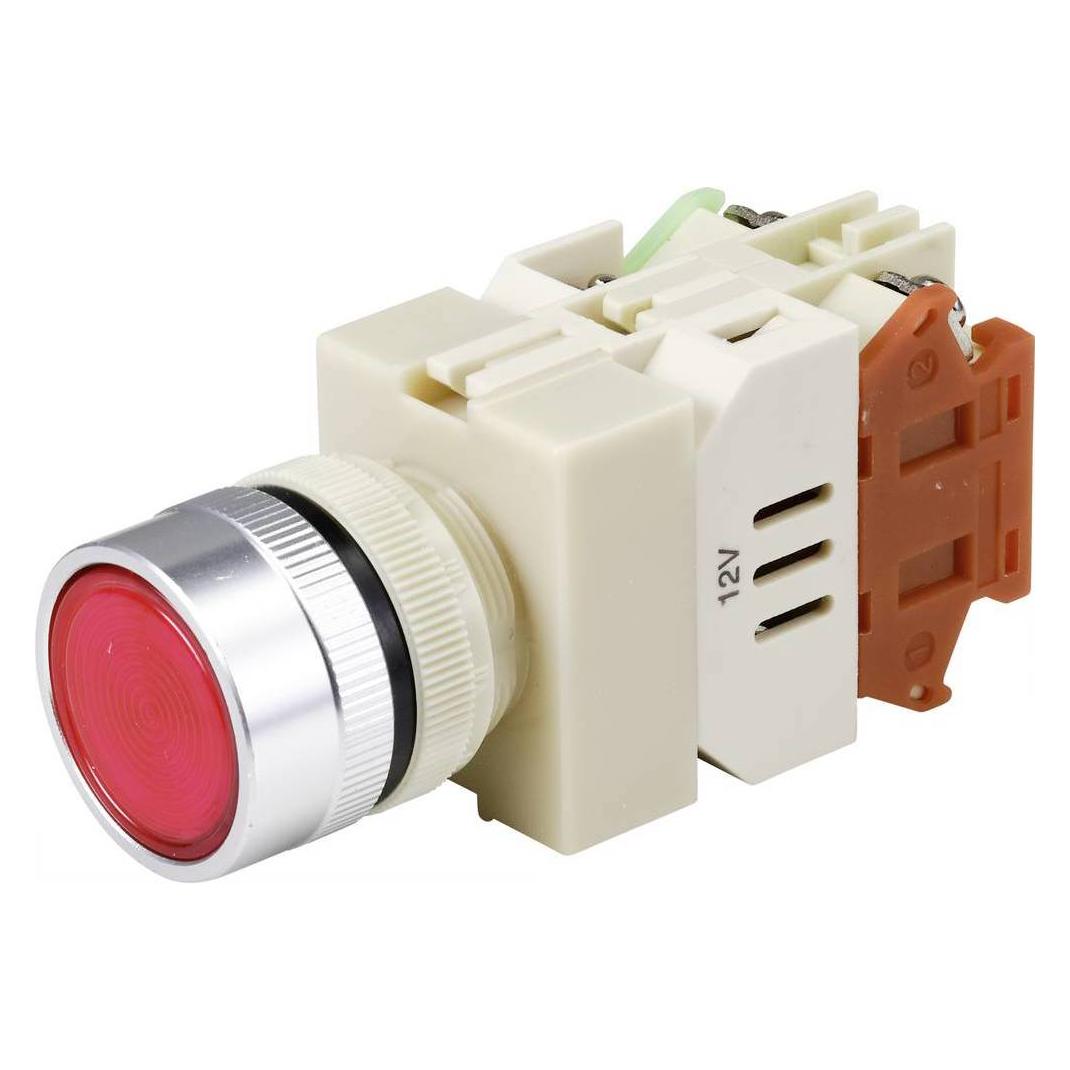 Tru Components Drucktaster beleuchtet 22 mm (TC-9219080)