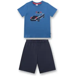 Schlafanzug Polizei kurz Kids Jungen Pyjama