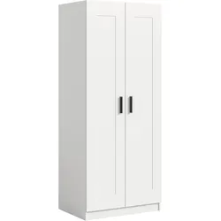 Drehtürenschrank Visby Weiß