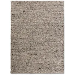 Paulig Teppiche Handwebteppich Nature 170 x 230 cm Schurwolle Grau
