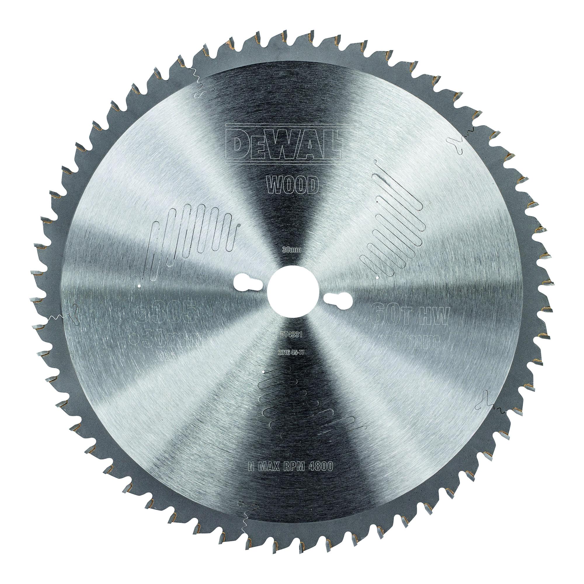 DEWALT Kreissägeblatt stationär 305/30 mm 60WZ DT4331-QZ)