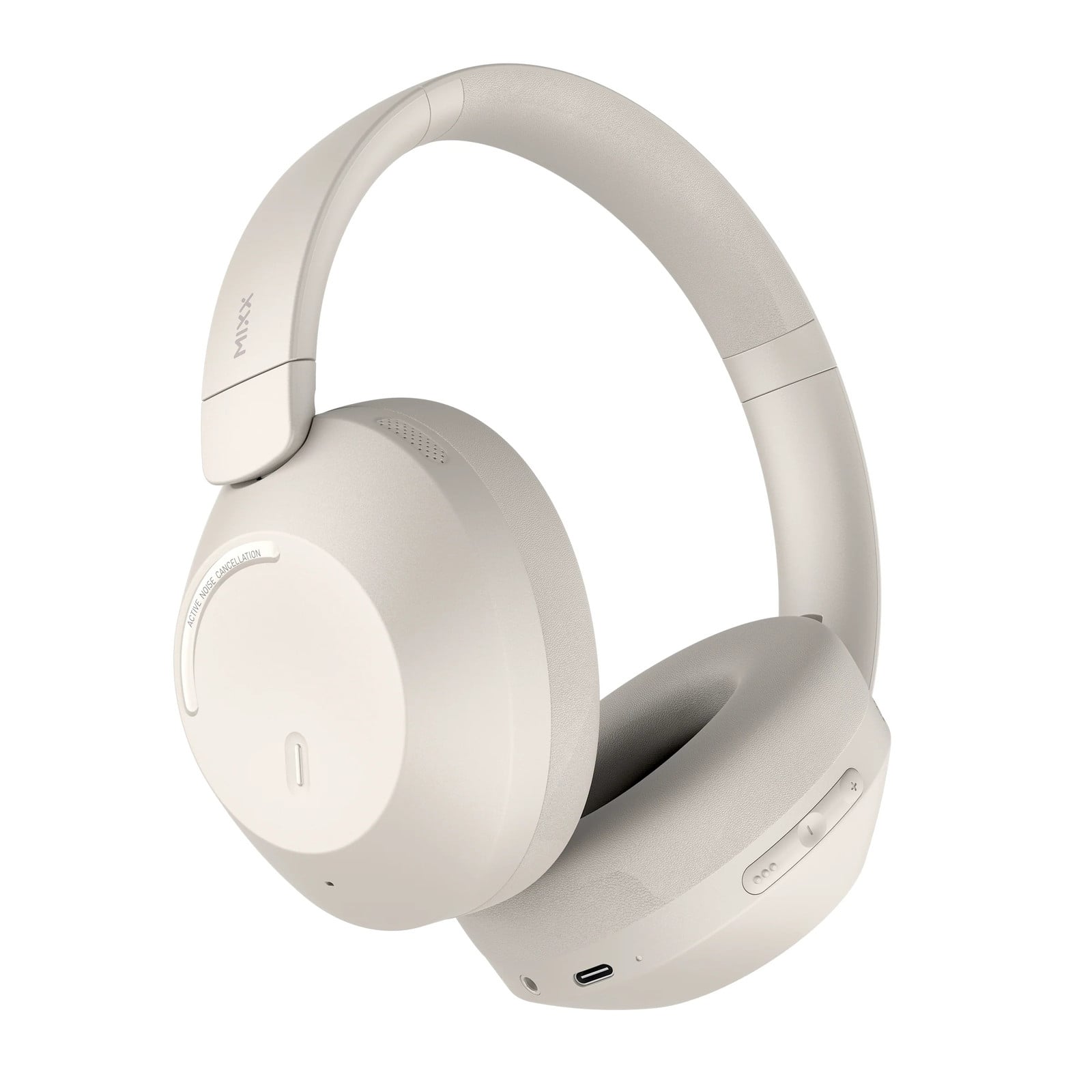 Mixx Audio StreamQ C4 Draadloze Koptelefoon met Microfoon - Zandkleurig