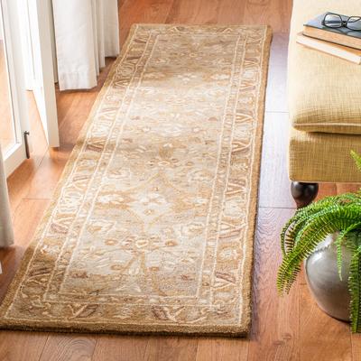 SAFAVIEH Handmade Anatolia Mariah Traditional Oriental Hand-spun Wool Rug