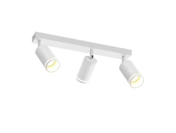 Nettlife Deckenstrahler Staffelstein 3-flammig 43/5/17 cm, Weiß, Metall, Gu10, 5x17x43 cm, Lampen & Leuchten, Innenbeleuchtung, Spots & Strahler, Deckenspots