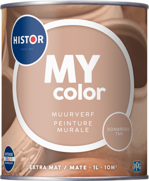 Histor MY color Muurverf Extra Mat - Sombrero Tan