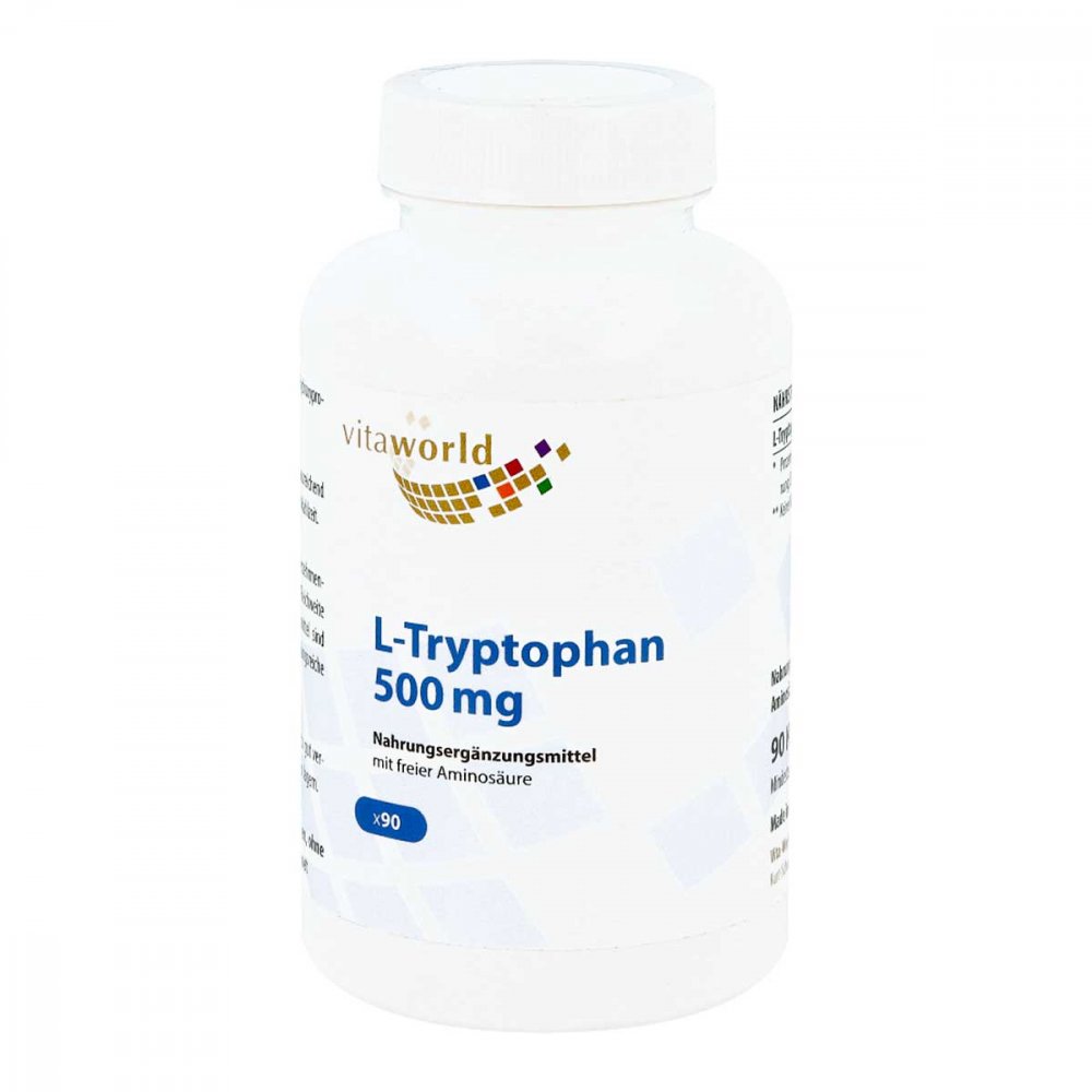 Vita World GmbH L-tryptophan 500 mg Kapseln 10963053