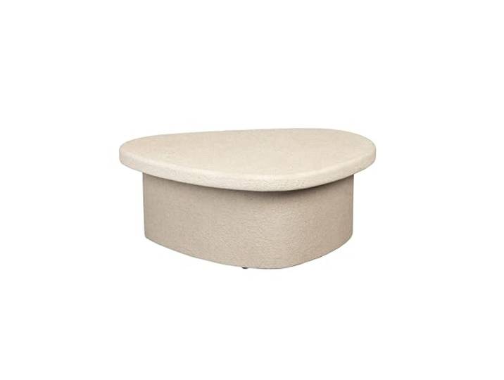Dutch Bone Veda Couchtisch Recycelter Marmor Beige