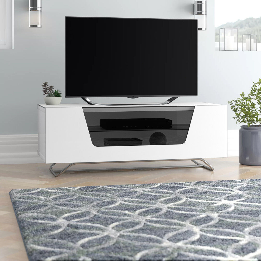 Wade Logan Affleck TV Stand for TVs up to 50" White 50"