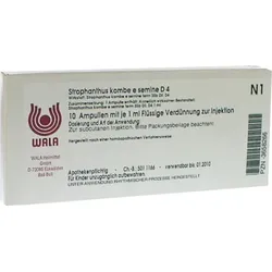 STROPHANTHUS KOMBE e semine D 4 Ampullen 10X1 ml